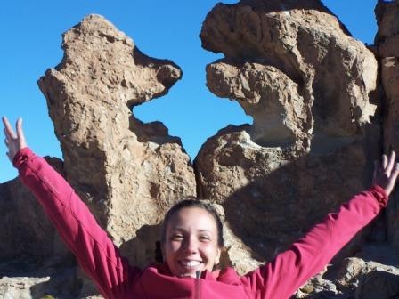 Je suis contente !!, Salar d'Uyuni