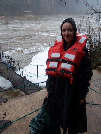 Encore une tenue chic ! , Chutes d'Iguazù